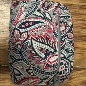 Vera Bradley Paisley Cosmetic Bag - Pink, Blue, Gray